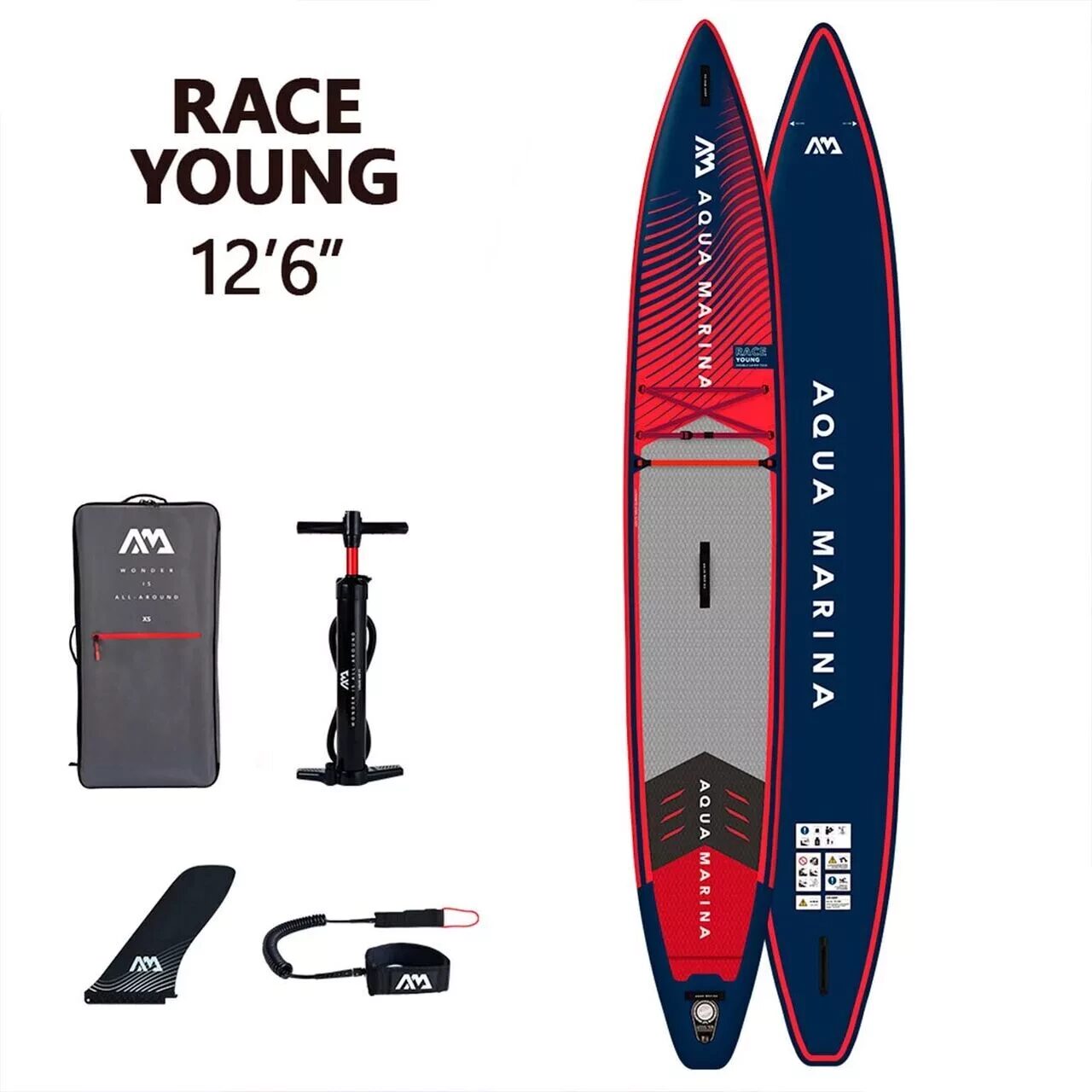 Туринговый сап Aqua Marina Race Young 12'6 2024