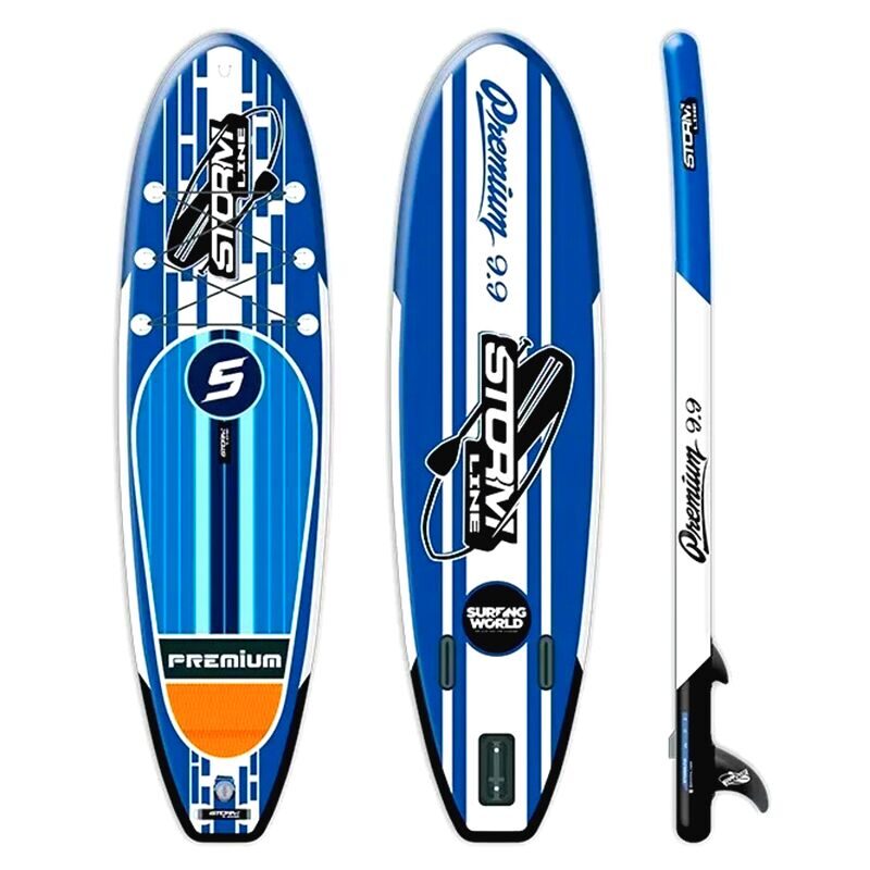 Надувная доска Stormline Premium 9'9 для SUP-сёрфинга