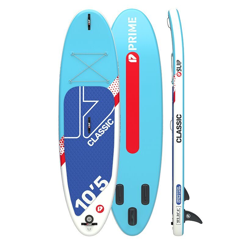 Надувной сап борд с веслом Prime sup 10'5 classic blue