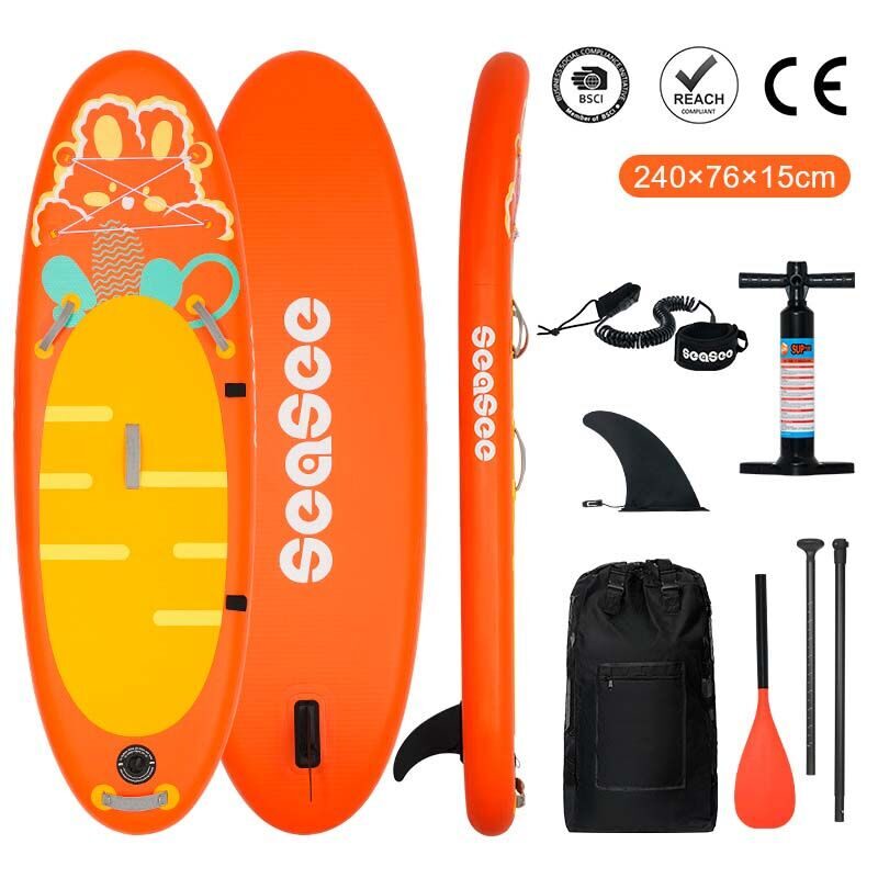 Надувная доска детская Seasee KIDS 7'8 Orange