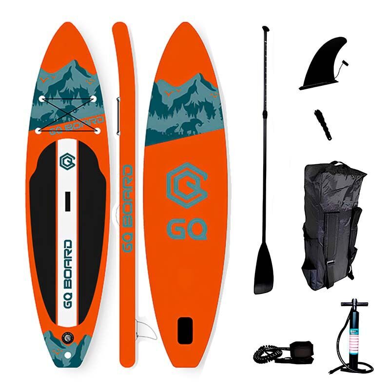 Надувная сап-доска GQ MT Wild orange 11'0