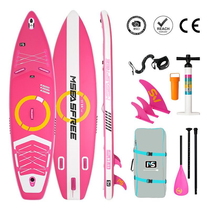 Надувной sup борд Mseasfree Minimax 11'0 Pink