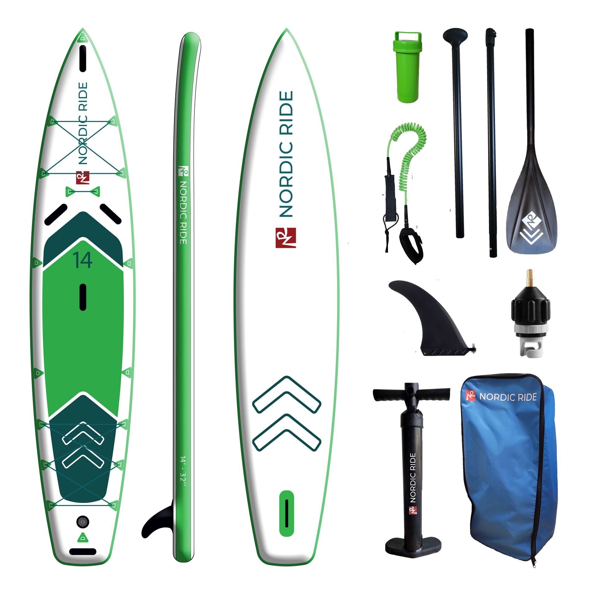 Универсальный sup board Nordic Ride 14'0