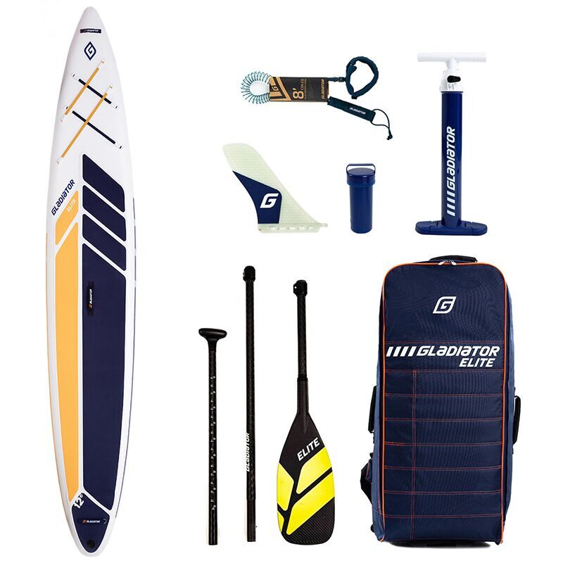 Gladiator Elite 12'6 R 2024 спортивный SUP борд с веслом