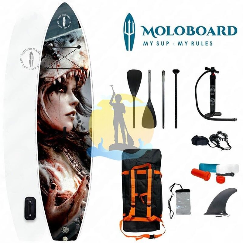 Надувной сап борд MoloBoard Shark Baby 11'0