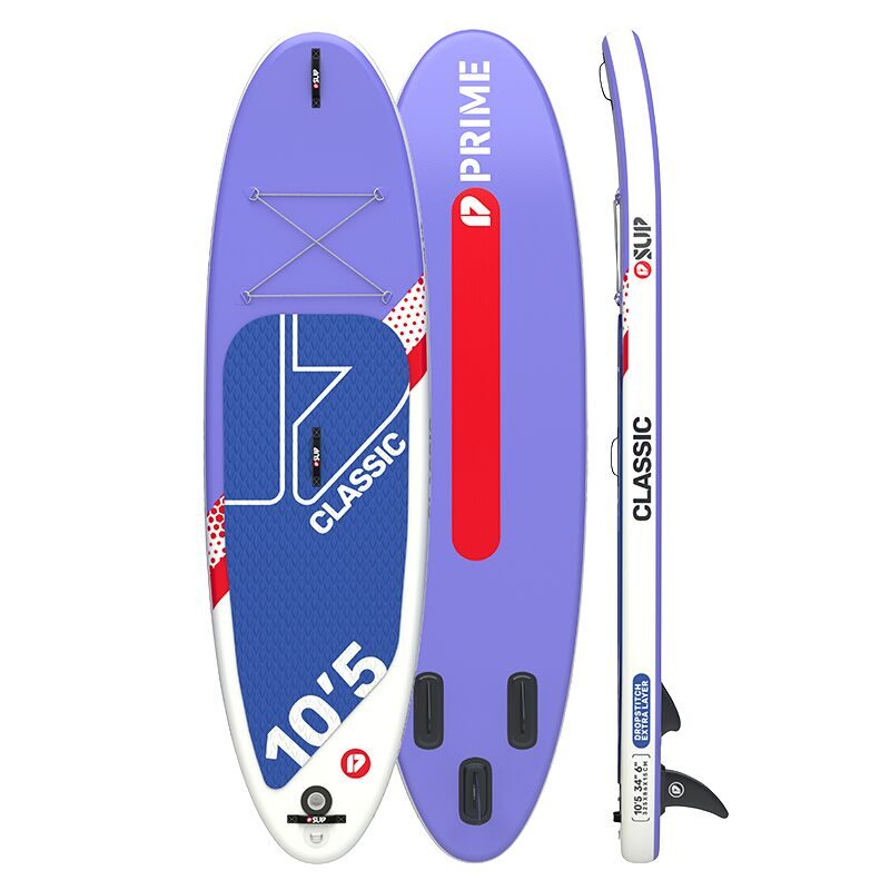 Надувная доска с веслом Prime sup 10'5 classic purple