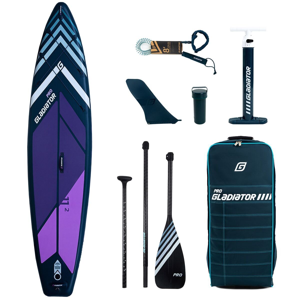 Sup-доска с веслом Gladiator Pro 11'2 2024 