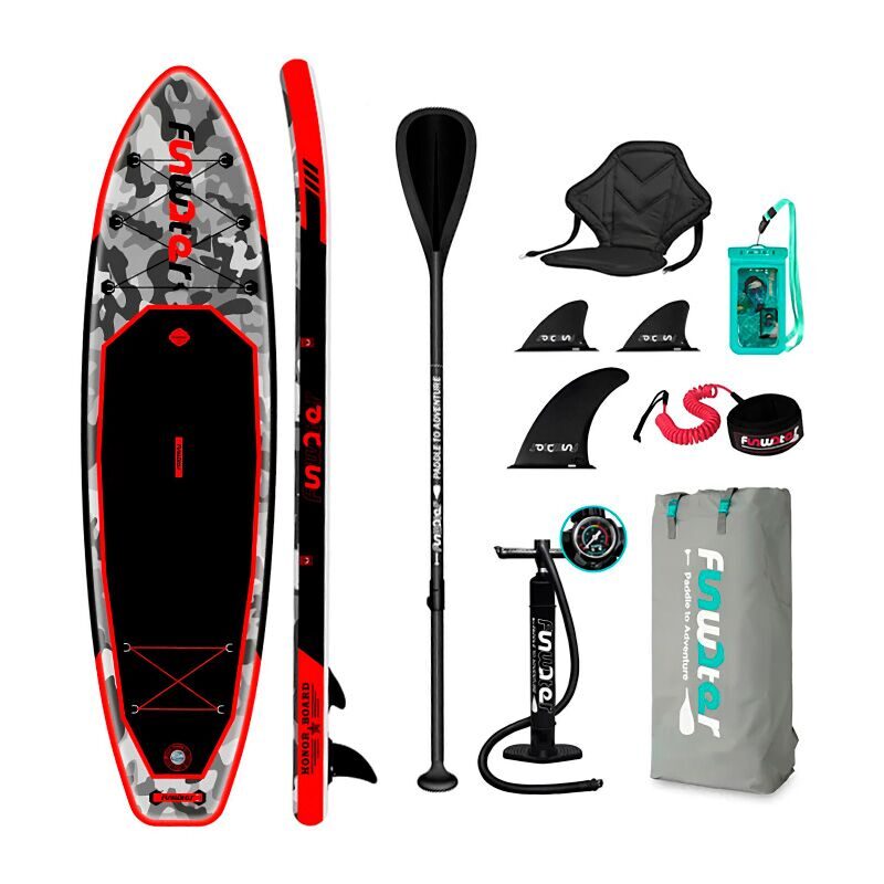 Сапборд FunWater Honor 11'0 Red / SUP доска для прогулок и туров